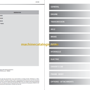 Manitou MLT 845 120D ST4 S1 Repair Manual