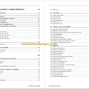 Manitou MLT 730 ST5 Service Manual