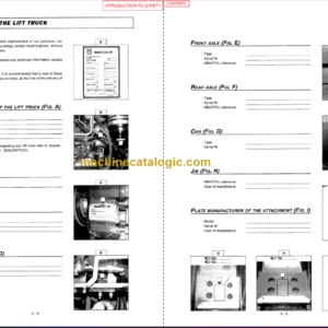 Manitou MLT 629 Series 1 Operator’s Manual