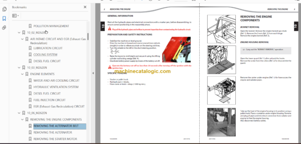 Manitou MVT 730 C 100D ST3B S1-S2 REPAIR MANUAL