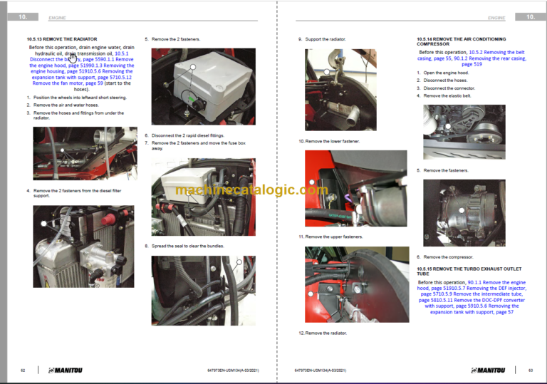 Manitou MLT 730 ST5 Service Manual