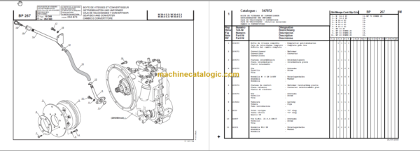 MANITOU M30-2 S3-E2 PARTS CATALOGUE