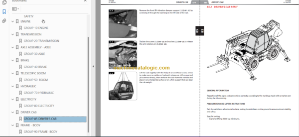 Manitou MRT-X 1840 EASY 75P 360 ST3A S2 REPAIR MANUAL