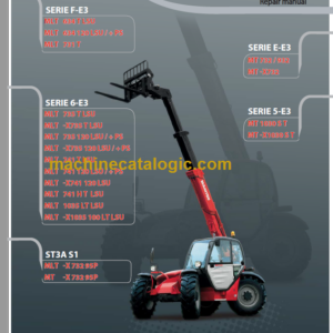 Manitou MLT-X732 Repair manual