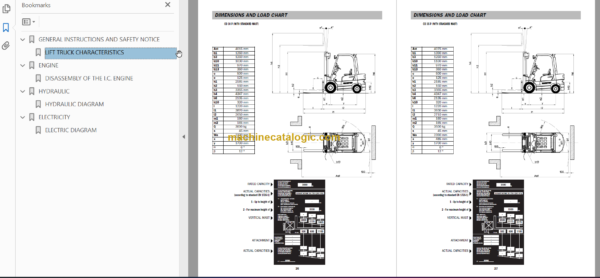 MANITOU CD(15-35P) CG(15-35P) Repair Manual