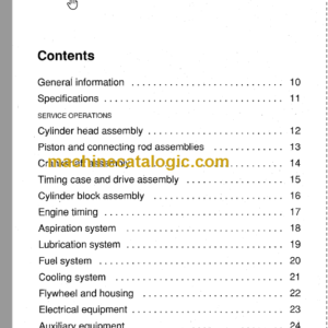 MANITOU MC 50 POWERSHIFT REPAIR MANUAL