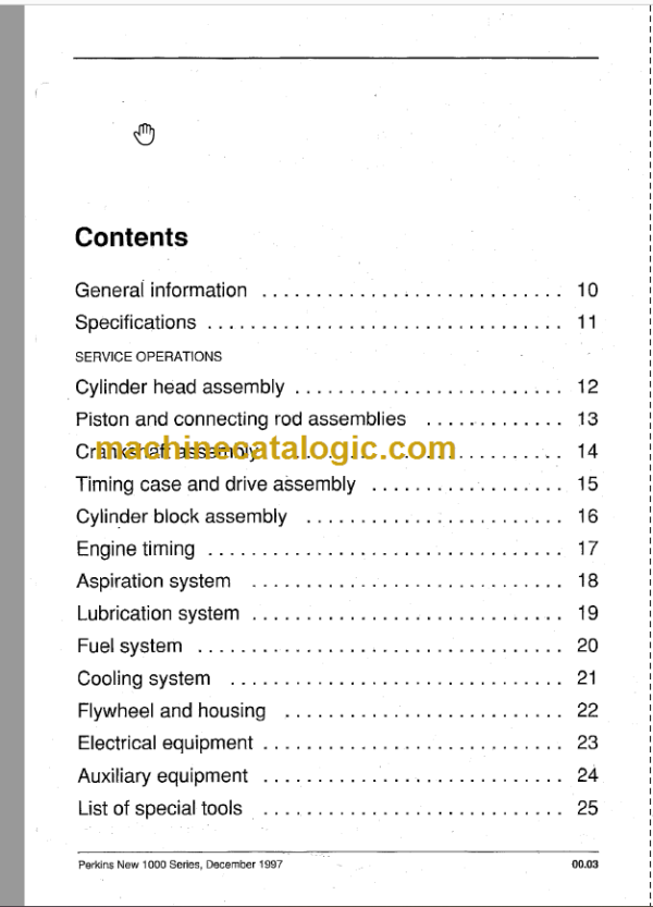 MANITOU MC 50 POWERSHIFT REPAIR MANUAL