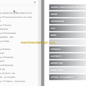 Manitou MLT 634 120 LSU Repair Manual 647125EN