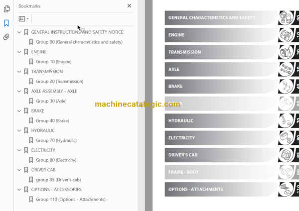 Manitou MLT 634 120 LSU Repair Manual 647125EN