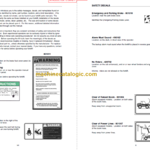 Manitou MLT 633 Operators Manual