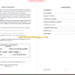 MANITOU 9700 Series Parts Manual