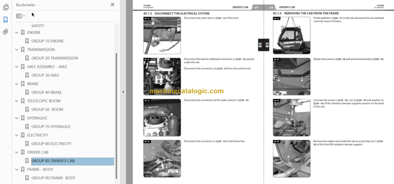 Manitou MRT-X 1840 EASY 75P 400 ST3A S2 REPAIR MANUAL