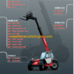 Manitou MLT-X735 SERIE 6-E3 Repair manual
