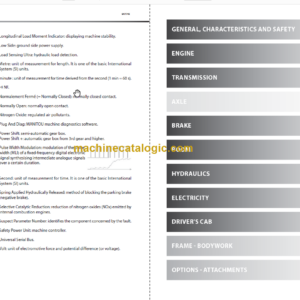 Manitou MLT 625 H 75K ST5 Repair Manual