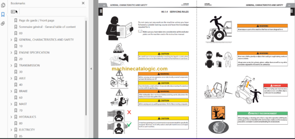 MANITOU MC-X 25-2 D K ST3A S1 REPAIR MANUAL