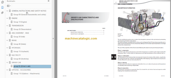 Manitou MLT 634 LSU S G E3 Repair Manual