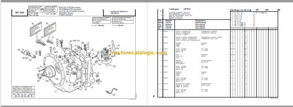 MANITOU M40-4 S3-E2 PARTS CATALOGUE