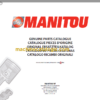 MANITOU MSI 25D PARTS CATALOGUE