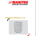 MANITOU MC-X 25-4 D K ST3A S1 REPAIR MANUAL