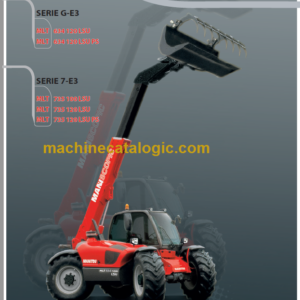 Manitou MLT 634 LSU Series G - E3 Repair Manual