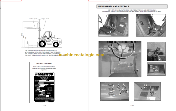 MANITOU K-D HAWK M30-24 H OPERATOR SERVICE MANUAL