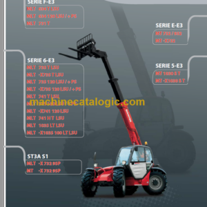 Manitou MLT-X735-741-1035 SERIE 6-E3 Repair manual