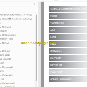 Manitou MLT-X735-741-1035 SERIE 6-E3 Repair manual