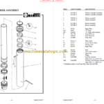 MANITOU 1400M Series Parts Manual