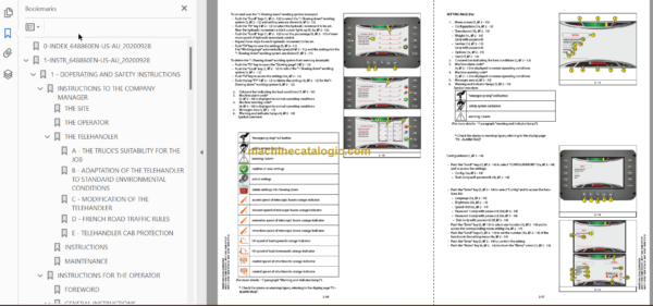 MHT-X 1490 129M ST3A S1 OPERATOR'S MANUAL