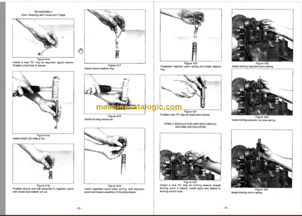 MANITOU MC 70 POWERSHIFT REPAIR MANUAL