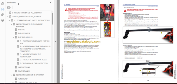 MHT-X 1490 129M ST3A S1 OPERATOR'S MANUAL