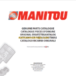 Manitou MLT 1035 L TURBO LSU S3 E2 PARTS CATALOGUE