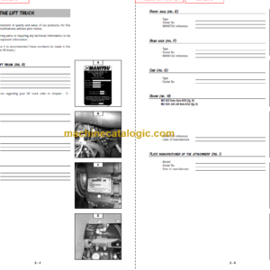 Manitou MLT634-120 LSU SB-E2 Operators Manual