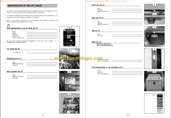 Manitou MLT634-120 LSU SB-E2 Operators Manual