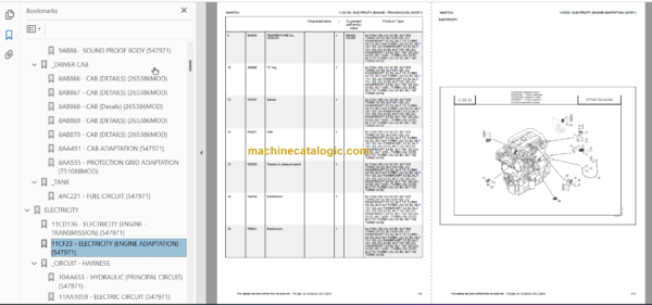 Manitou MLT 1035 L TURBO LSU S3 E2 PARTS CATALOGUE