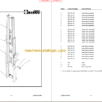 MANITOU 7600 Series Parts Manual