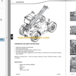 Manitou MLT 634 120 LSU PS SERIE F-E3 Repair Manual
