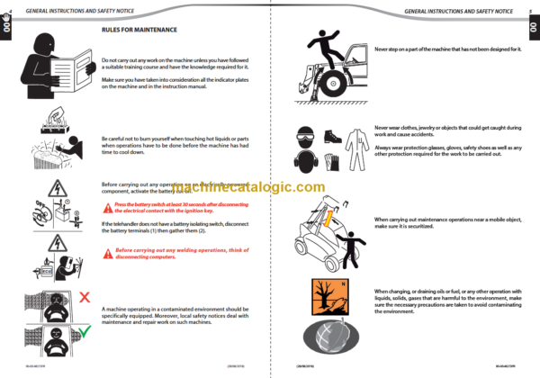 Manitou MLT-X 625 H ST3A Repair Manual