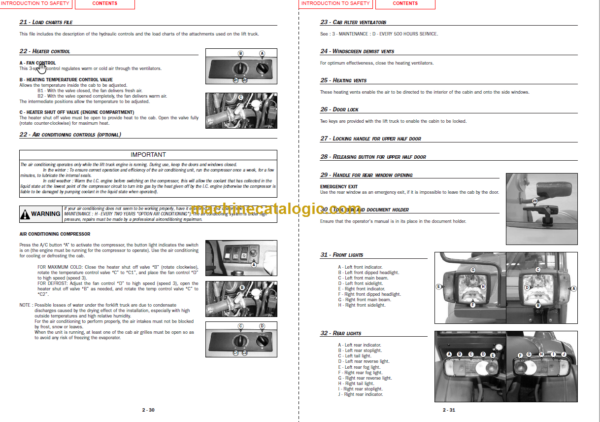 Manitou MLT634-120 LSU SB-E2 Operators Manual