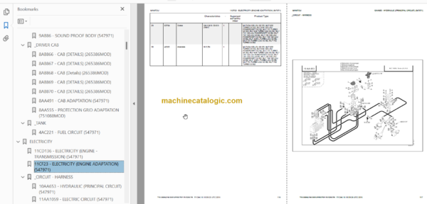 Manitou MLT 1035 L TURBO LSU S3 E2 PARTS CATALOGUE