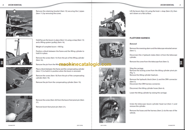 Manitou MLT-X 625 H ST3A Repair Manual