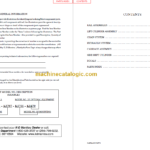 MANITOU 7300 Series Parts Manual