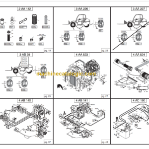 Manitou SLT 415B S2 E2 PARTS MANUAL