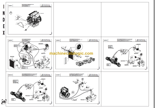 Manitou MRT 2150+ PARTS MANUALS