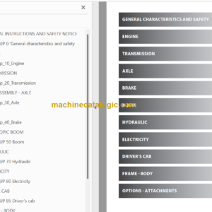 Manitou MLT 1040 137 ST3B Repair Manual