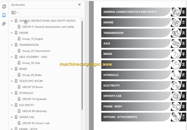 Manitou MLT 1040 137 ST3B Repair Manual