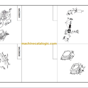 Manitou MLT 845-120 S5 E3 PARTS CATALOGUE