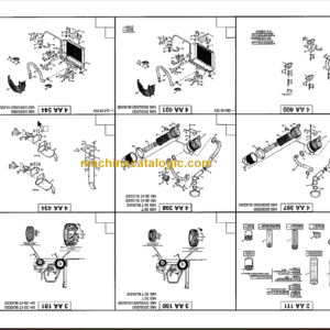 MANITOU MSI20D 25D 30D S2-E2 PARTS CATALOGUE