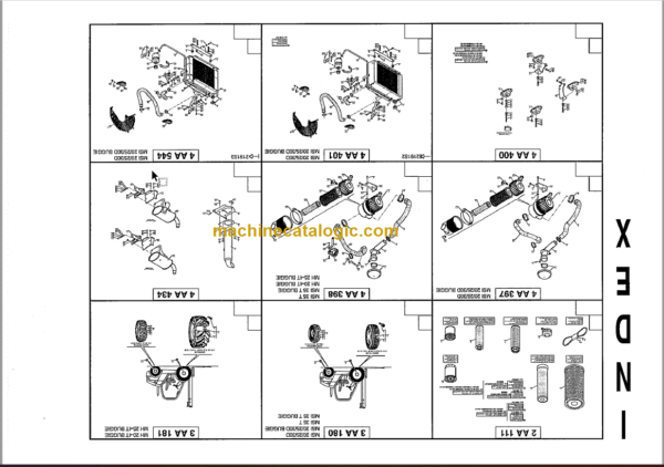 MANITOU MSI20D 25D 30D S2-E2 PARTS CATALOGUE