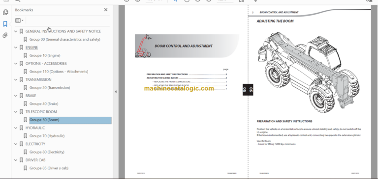 MHT 10120 Repair Manual